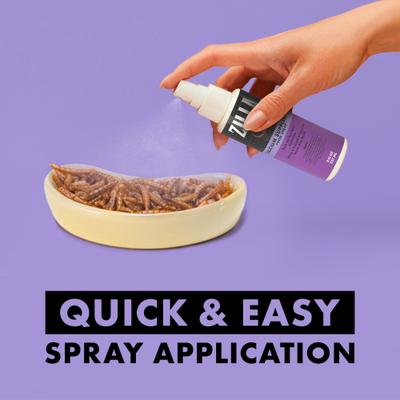 Show full view: Zilla Food Spray Calcium Reptile Supplement, 8-oz bottle slide 5 of 11