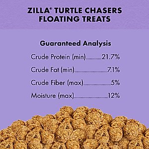 Zilla Turtle Chasers Floating Shrimp Turtle Treats, 2-oz bag