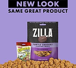 Zilla Turtle Chasers Floating Shrimp Turtle Treats, 2-oz bag slide 2 of 9