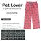 Show in main carousel: E&S PETS Schnauzer Pajama Bottoms, Red, X-Large slide 6 of 6