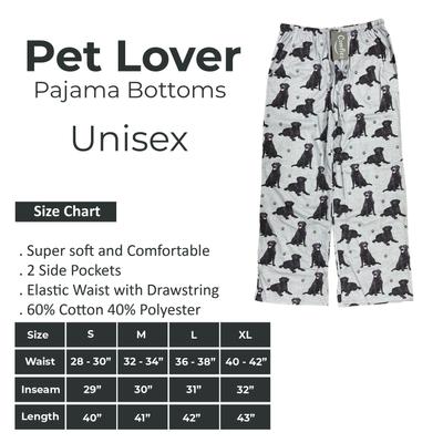 Show full view: E&S PETS Black Labrador Pajama Bottoms, Grey, X-Large slide 6 of 6