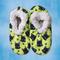 Show in main carousel: E&S PETS Black Cat Slippers, Light Green, one size slide 3 of 5