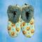 Show in main carousel: E&S PETS Golden Retriever Slippers, Teal, one size slide 3 of 4