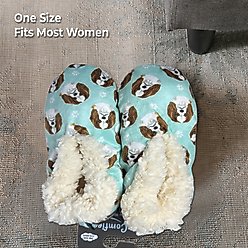 E&S PETS King Charles Cavalier Slippers, Coral, one size slide 2 of 6