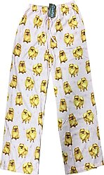 E&S PETS Pomeranian Pajama Bottoms, Pink, Small