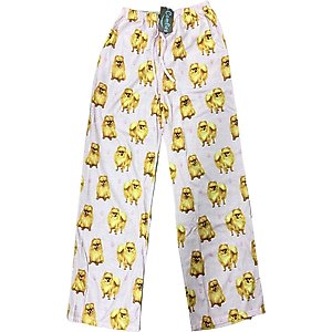 E&S PETS Pomeranian Pajama Bottoms, Pink, X-Large