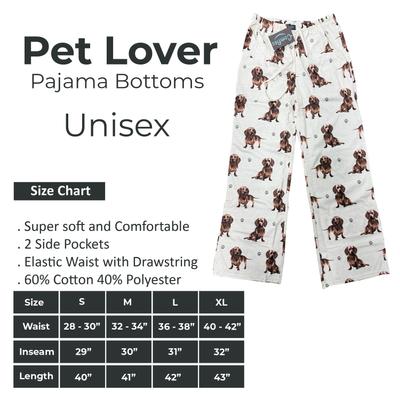 Show full view: E&S PETS Dachshund Pajama Bottoms, Grey, Small slide 6 of 6
