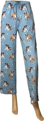 Show full view: E&S PETS Boxer Pajama Bottoms, Blue, X-Large slide 4 of 6