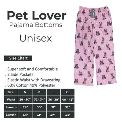 Show full view: E&S PETS Yorkie Pajama Bottoms, Pink, Large slide 6 of 6