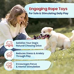 Pacific Pups Rescue Rope Dog Toy Variety Pack for Small Dogs & Puppies, 5 count slide 2 of 7