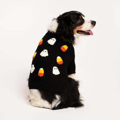 Show full view: Found My Animal Candy Corn Dog Sweater, Large slide 3 of 6