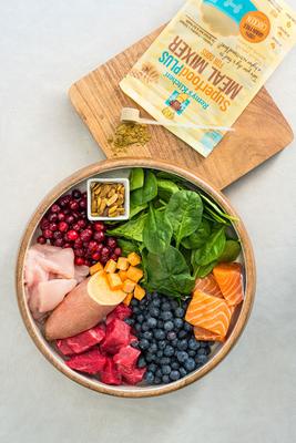 Show full view: Remy's Kitchen SuperfoodPLUS Meal Mixers Fish Grain-Free Dog Food Topping, 5-oz bag slide 3 of 10