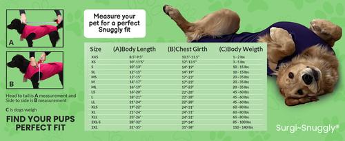 Show full view: Surgi Snuggly Wonder Suit Post Surgical Healing Dog Suit, Small Long slide 5 of 7