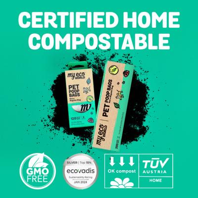 Show full view: MyEcoWorld Dog Poop Bags, Unscented, 1200 count slide 9 of 10