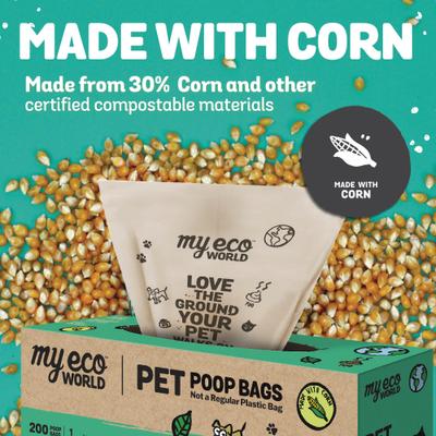 Show full view: MyEcoWorld Dog Poop Bags, Unscented, 1200 count slide 8 of 10