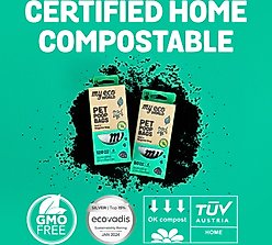 MyEcoWorld Dog Poop Bags, Unscented, 120 count slide 2 of 8