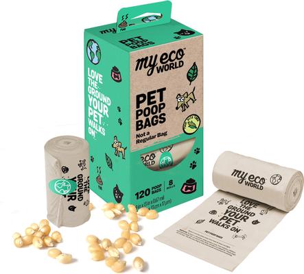 Show full view: MyEcoWorld Dog Poop Bags, Unscented, 120 count slide 5 of 8