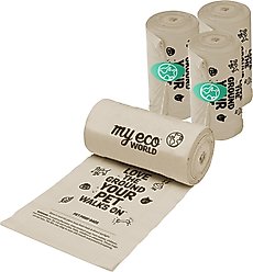 MyEcoWorld Dog Poop Bags, Unscented, 60 count slide 2 of 9