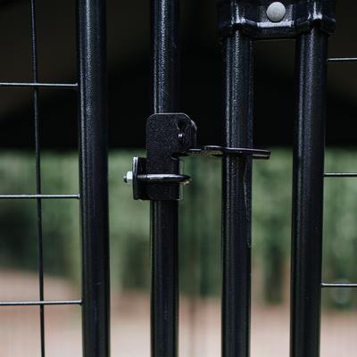 Show full view: Lucky Dog STAY Series Studio Dog Kennel, Steel Grey slide 5 of 9