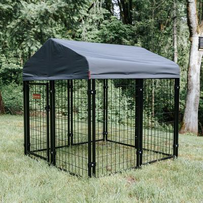 Show full view: Lucky Dog STAY Series Studio Jr. Dog Kennel, Steel Grey slide 9 of 9