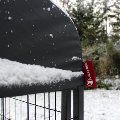 Show full view: Lucky Dog STAY Series Studio Dog Kennel, Steel Grey slide 6 of 9