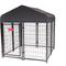 Show in main carousel: Lucky Dog STAY Series Studio Jr. Dog Kennel, Steel Grey slide 1 of 9