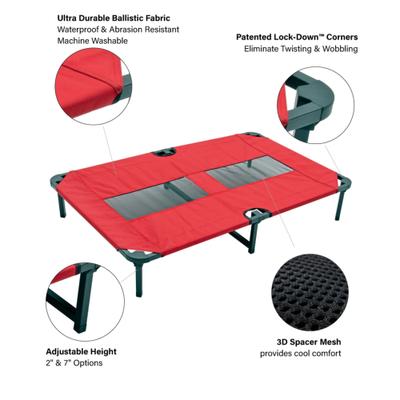 Show full view: Lucky Dog Comfort Cot Elevated Dog Bed, X-Large slide 3 of 10