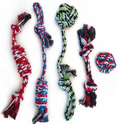 Show full view: Pacific Pups Rescue Rope Dog Toy Variety Pack for Small Dogs & Puppies, 5 count slide 7 of 8