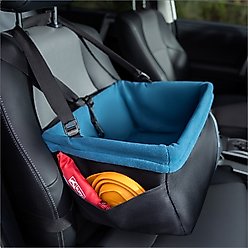 Kurgo Rover Dog Car Booster Seat, Black/Blue slide 2 of 6
