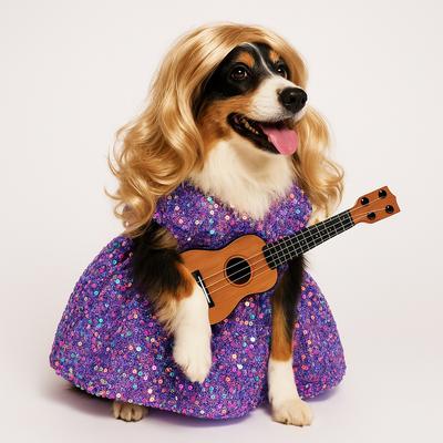 Show full view: Found My Animal Era Queen Dog Costume, Medium slide 3 of 5