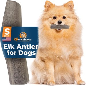 K9warehouse Elk Antlers Small Split Dog Chew Treat