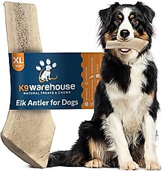 K9warehouse Elk Antlers X-Large Split Dog Chew Treat