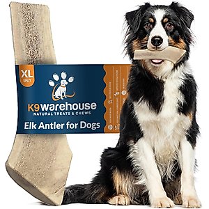 K9warehouse Elk Antlers X-Large Split Dog Chew Treat