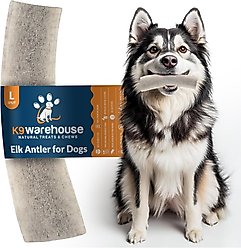K9warehouse Elk Antlers Large Split Dog Chew Treat