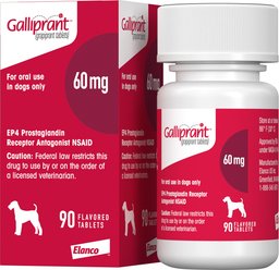 Galliprant (grapiprant) Tablets for Dogs, 60-mg, 90 tablets