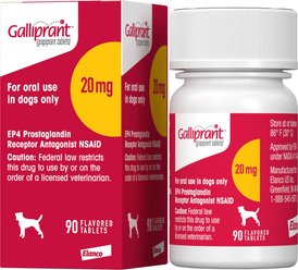 Galliprant (grapiprant) Tablets for Dogs, 20-mg, 90 tablets