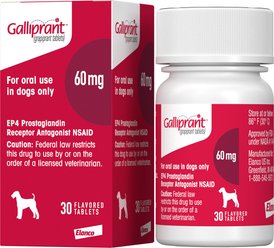 Galliprant (grapiprant) Tablets for Dogs, 60-mg, 30 tablets