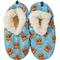 Show in main carousel: E&S PETS Orange Tabby Slippers, Light Blue, one size slide 1 of 5