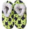 Show in main carousel: E&S PETS Black Cat Slippers, Light Green, one size slide 1 of 5