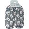 Show in main carousel: E&S PETS Westie Slippers, Grey, one size slide 6 of 6