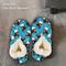 Show in main carousel: E&S PETS Boxer Slippers, Turquoise, one size slide 4 of 5