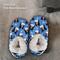 Show in main carousel: E&S PETS Border Collie Slippers, Blue, one size slide 4 of 5