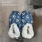 Show in main carousel: E&S PETS Siberian Husky Slippers, Blue, one size slide 4 of 6