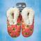 Show in main carousel: E&S PETS Pomeranian Slippers, Coral, one size slide 3 of 6