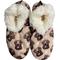 Show in main carousel: E&S PETS Chocolate Labrador Slippers, Cream, one size slide 1 of 5