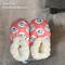 Show in main carousel: E&S PETS Maltese Slippers, Pink, one size slide 4 of 6