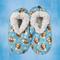 Show in main carousel: E&S PETS Yellow Labrador Slippers, Light Blue, one size slide 3 of 4
