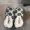 Show in main carousel: E&S PETS Black Dachshund Slippers, Cream, one size slide 4 of 6
