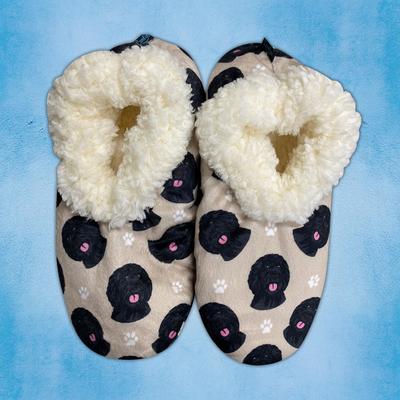Show full view: E&S PETS Labradoodle Slippers, Cream, one size slide 3 of 5