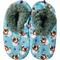 Show in main carousel: E&S PETS Welsh Corgi Slippers, Light Blue, one size slide 1 of 4